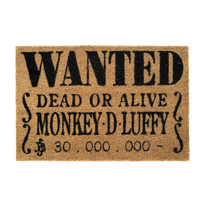 One Piece Monkey D. Luffy durų kilimėlis, 40 × 60 cm