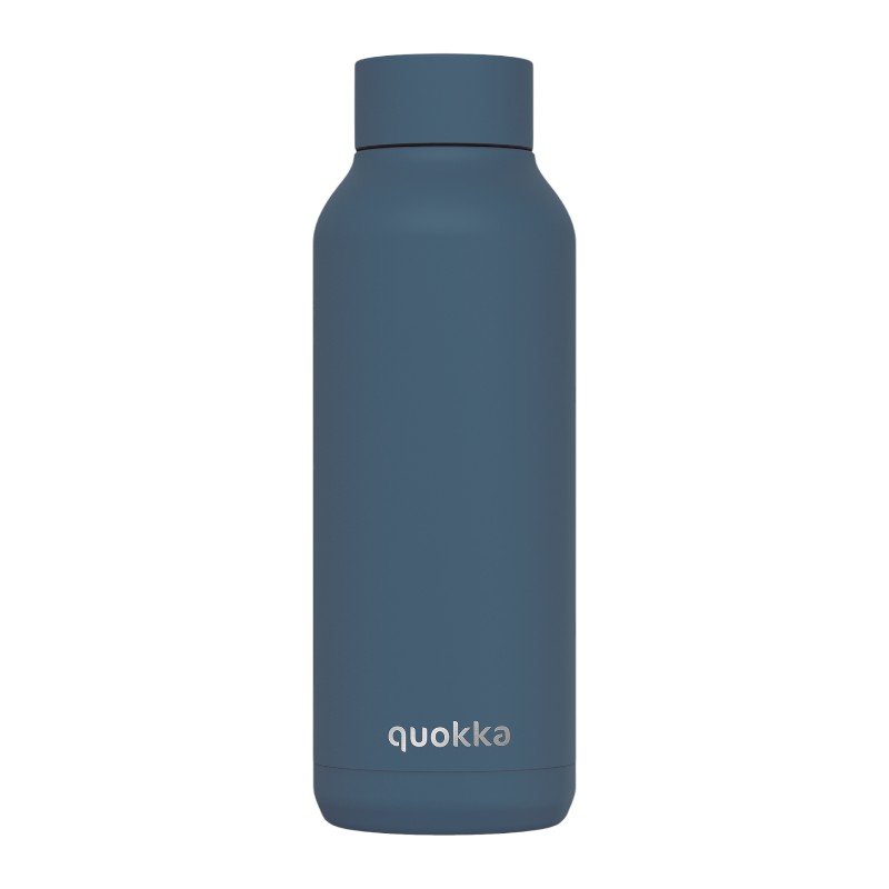 Quokka Solid nerūdijančiojo plieno termo gertuvė, 510 ml, Stone Blue
