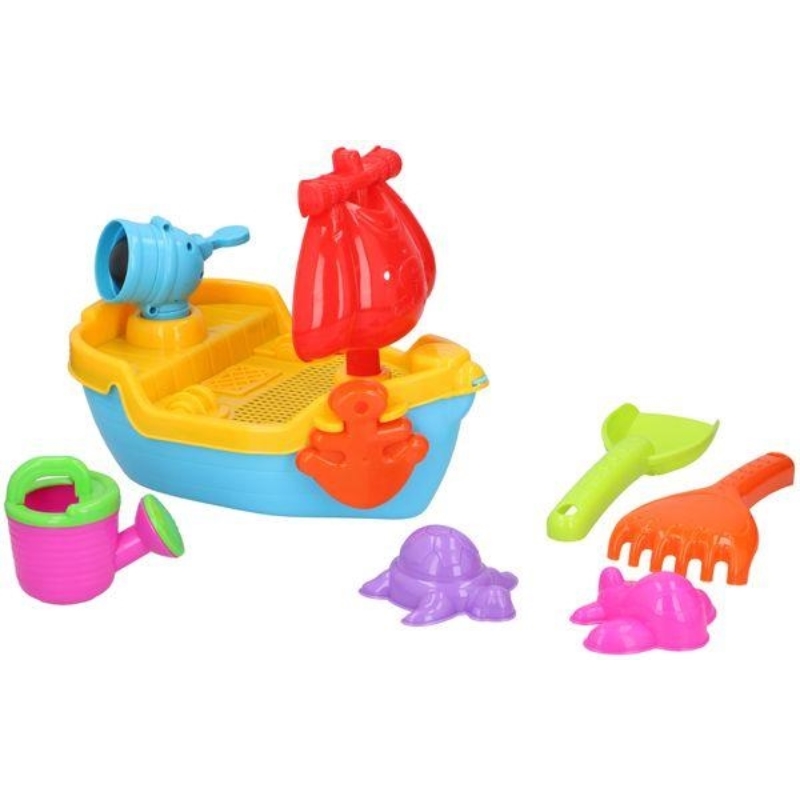 Eddy Toys Ship smėlio dėžės žaislų rinkinys, 10 vnt.