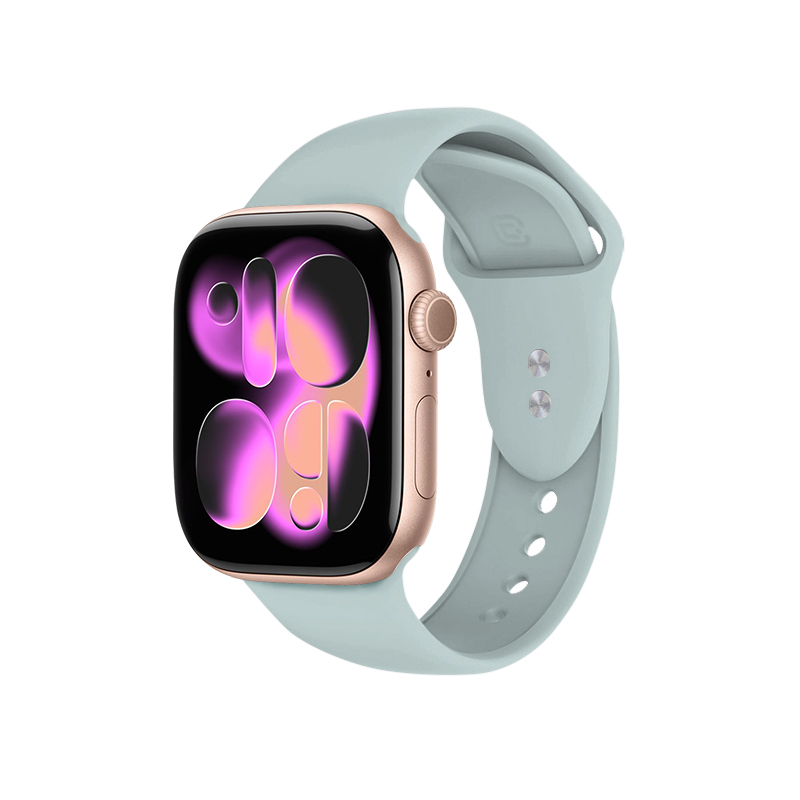 Crong Liquid dirželis, skirtas Apple Watch 38 / 40 / 41 / 42 mm, mėtinis