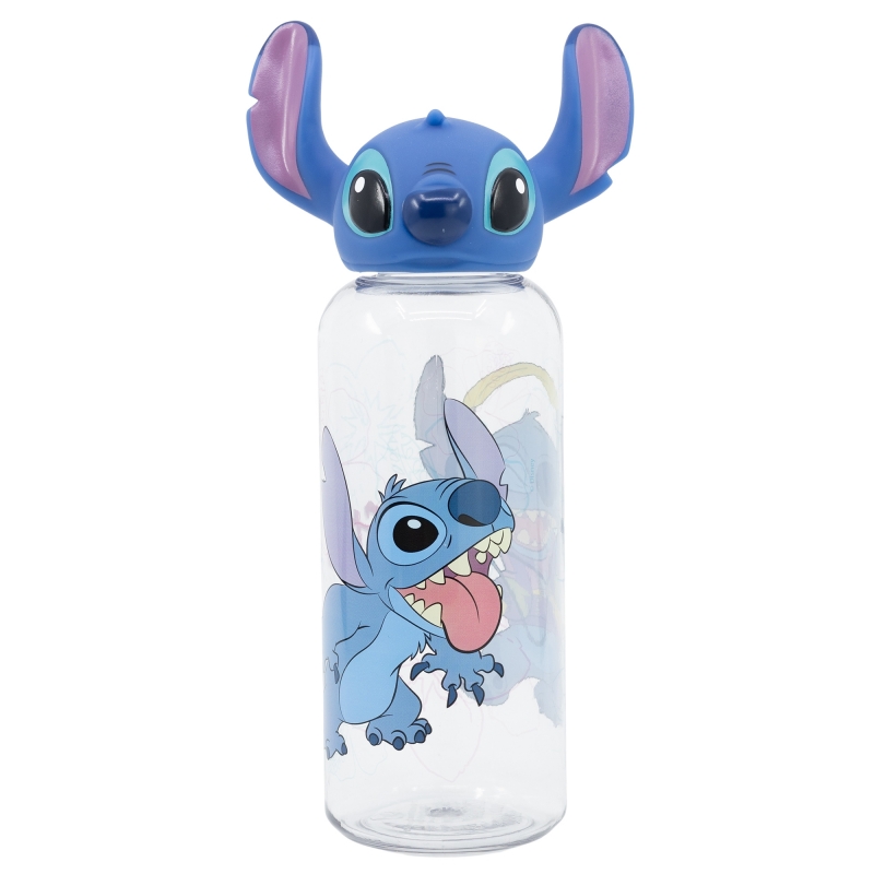 Disney Stitch Flowers gertuvė su 3D dangteliu, 560 ml