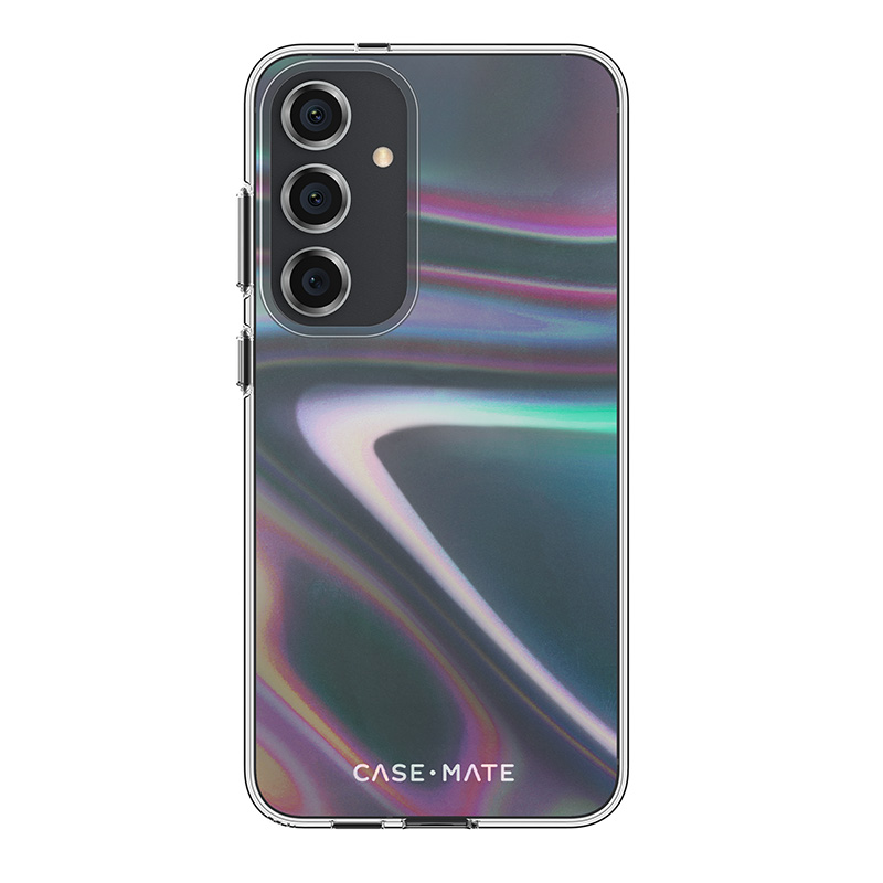 Чехол Case-Mate Soap Bubble для Samsung Galaxy S24+, переливающийся