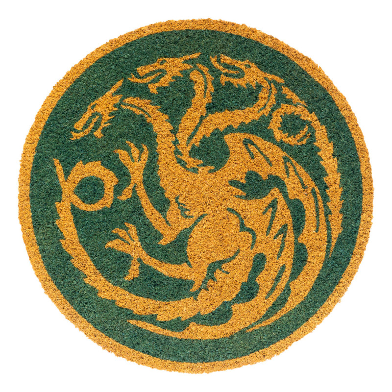 Game of Thrones House of the Dragon apvalus durų kilimėlis, 50 cm skersmens