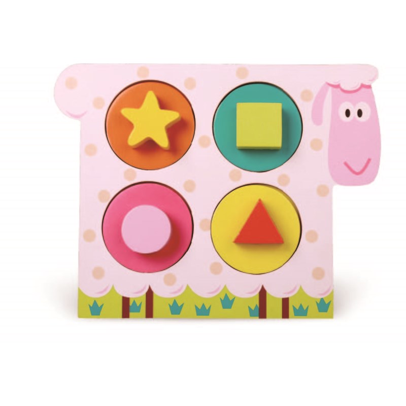 Top Bright wooden sheep blocks