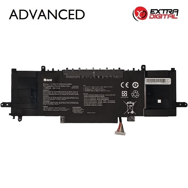 Nešiojamo kompiuterio baterija ASUS C31N1841, 3400mAh, Extra Digital Advanced