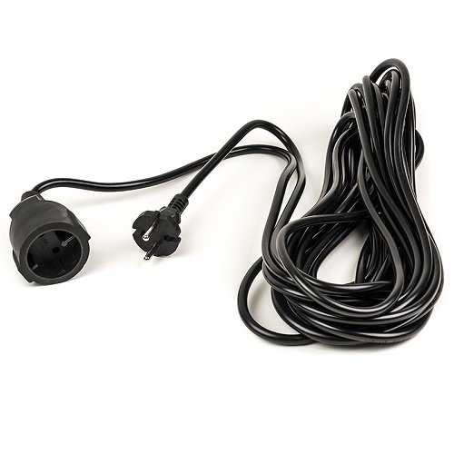Ilgintuvas 10m, 1 lizdo, 2x1.0mm2