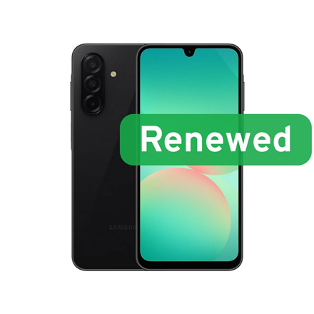 Восстановленный Samsung Galaxy A26 5G, класс B, 128 ГБ, чёрный, 6,7″, Android