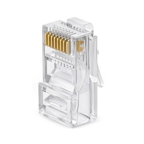 RJ45 jungtis UTP CAT5E, 100 vnt.