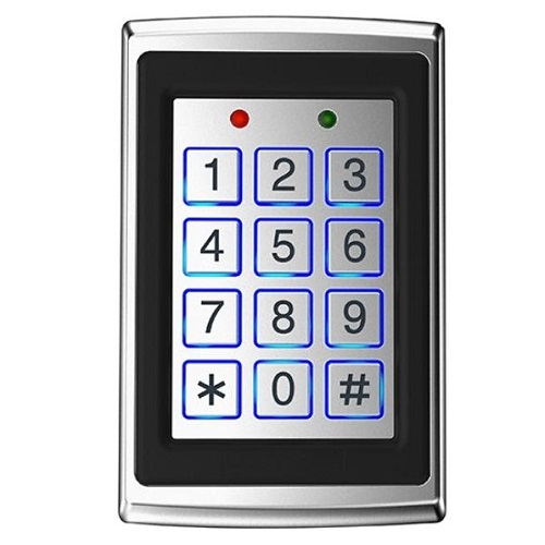 Autonominis prieigos valdiklis su MIFARE 13.56 MHz kortelių skaitytuvu, Wiegand 26/34, 12–24 V DC