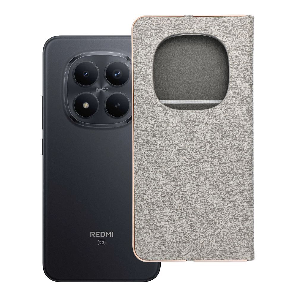 LUNA Book Gold for XIAOMI Redmi Note 15 PRO PLUS 5G silver