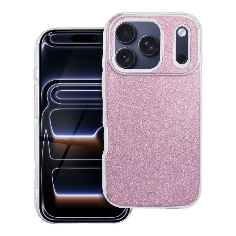 SHINING Dėklas telefonui IPHONE 17 Pro rožinis