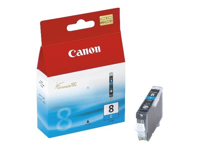Canon CLI-8C rašalo kasetė, žydra, skirtas PIXMA MP800 / MP500 / iX4000 / iX5000