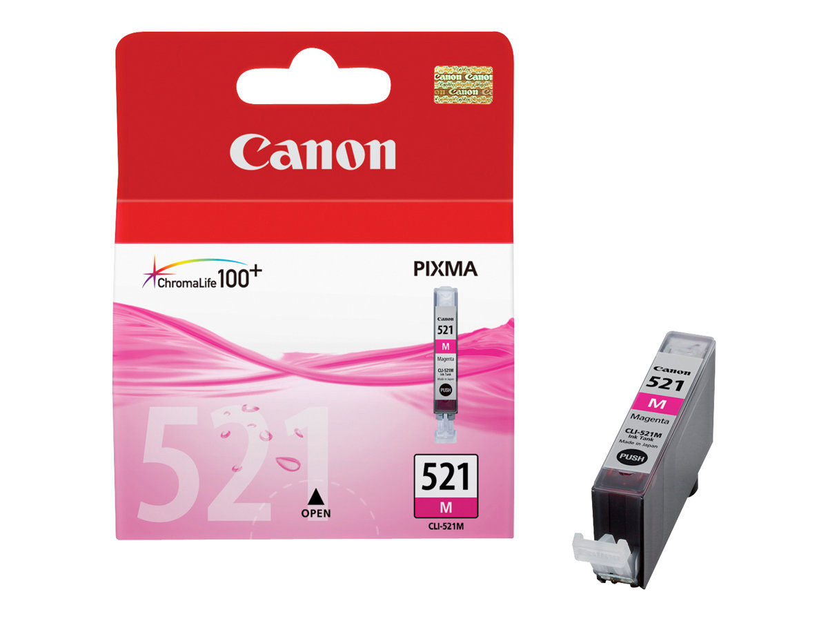 Canon CLI-521M rašalo kasetė, purpurinė