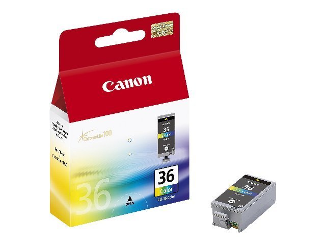 Canon CLI-36 rašalo kasetė, trijų spalvų, skirtas PIXMA mini260