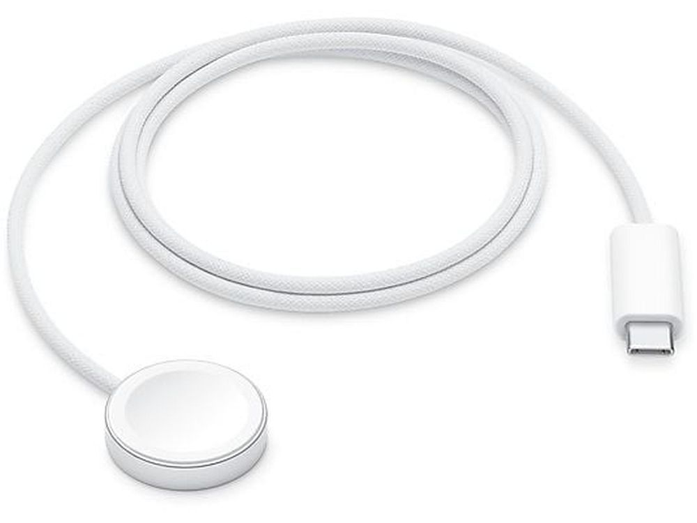 Apple Watch magnetinis greito įkrovimo USB-C laidas (1 m) MT0H3ZM/A - baltas, neįpakuotas