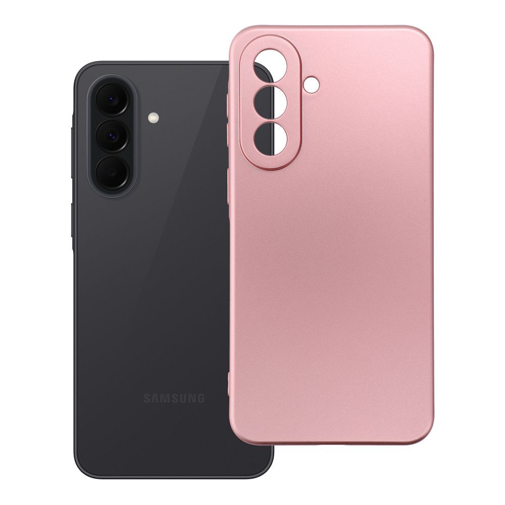 Dėklas for Samsung A37 5G Metallic rožinis