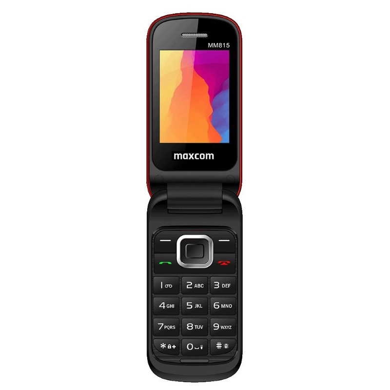 Maxcom MM 815 GSM Mobile Phone, Red