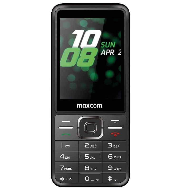 Maxcom MM 244 SE GSM Mobile Phone, Black