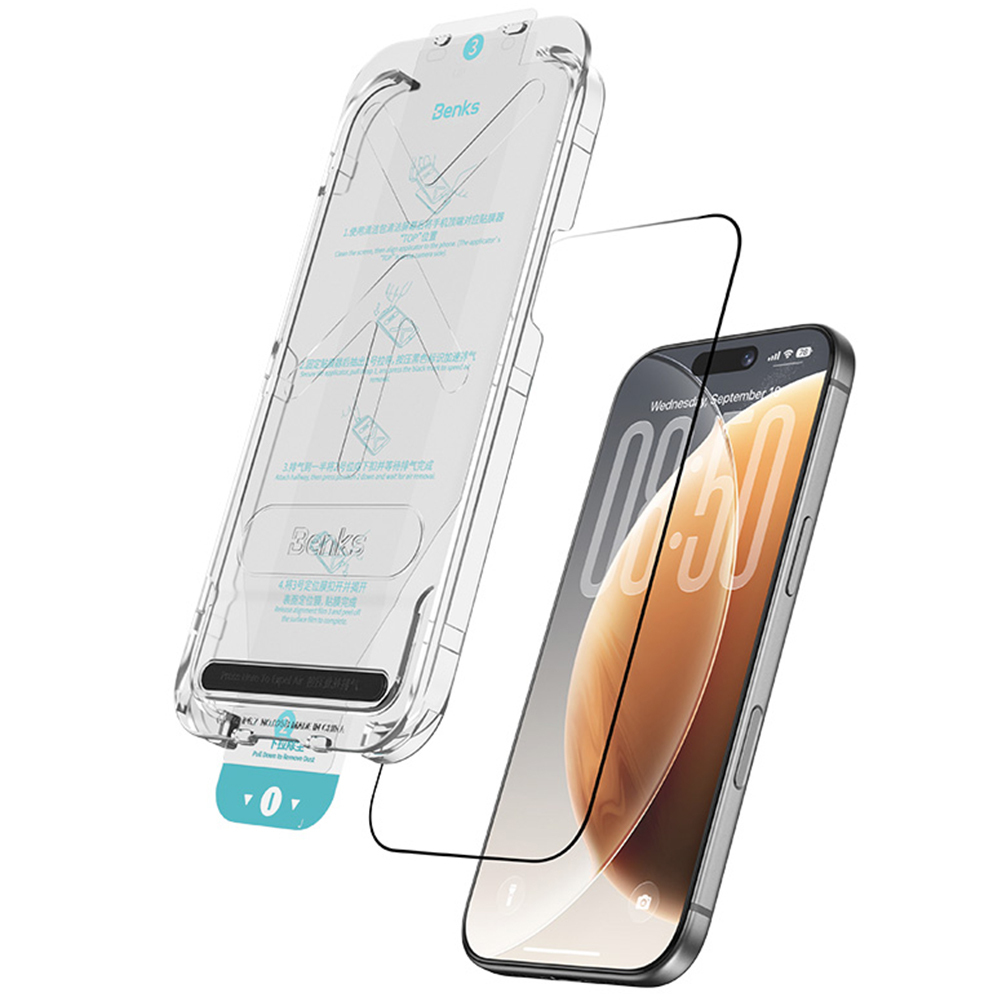 Benks Tempered glassOmniWarrior Anti-Drop Eye-Friendly (C.M.MD.AP.BK.0070) for Iphone 18 Pro Max/17 Pro Max (HD/OL)