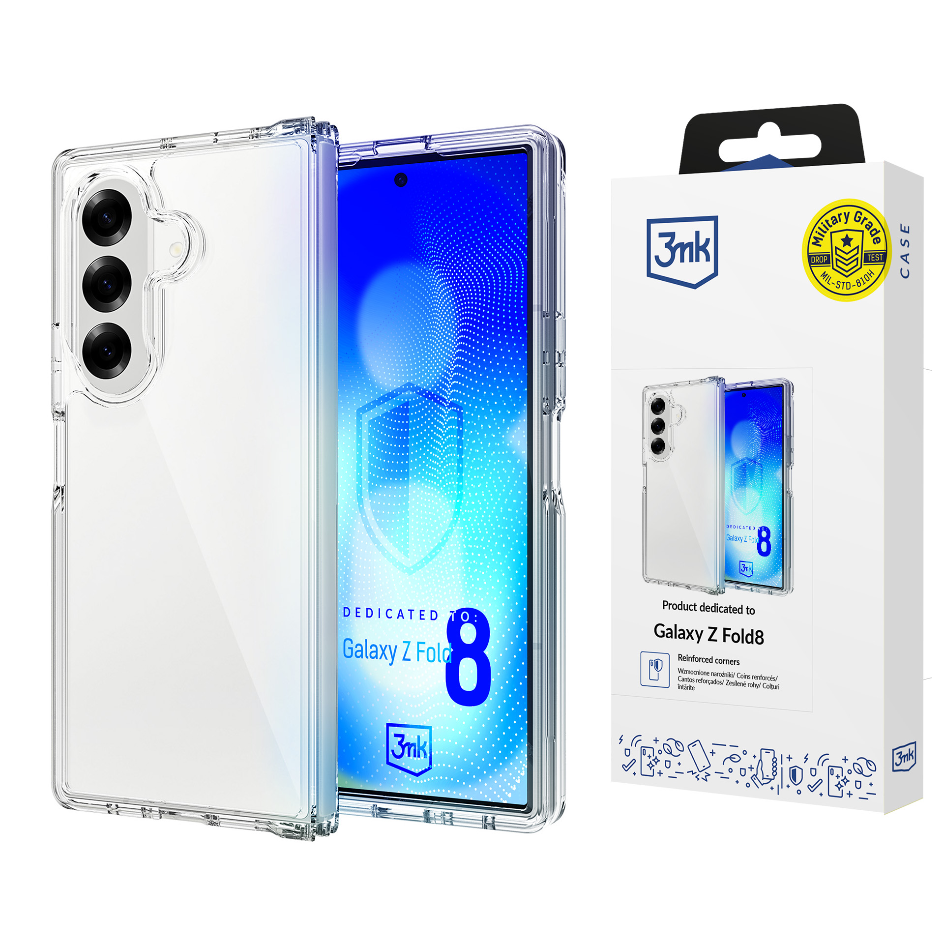 Samsung Galaxy Z Fold 8 Ultra – 3mk Armor dėklas