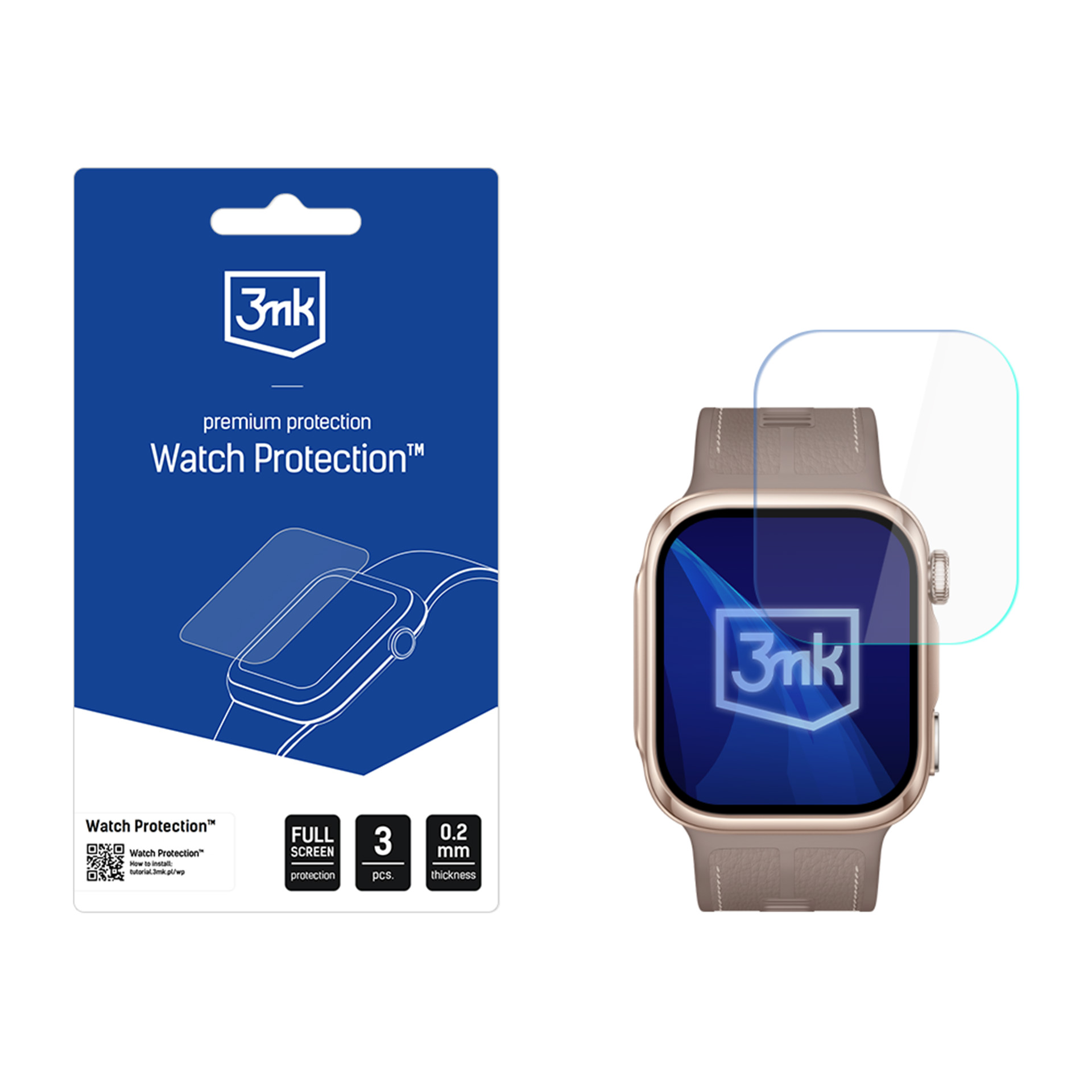 Huawei Watch D3 – 3mk Watch Protection FlexibleGlass