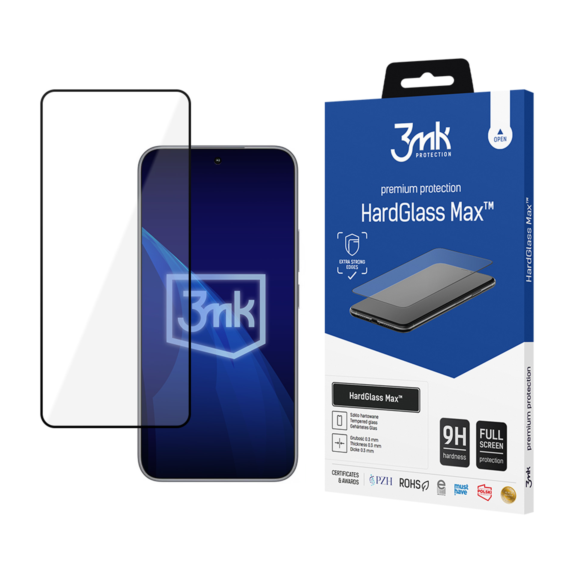 Honor 400 - 3mk HardGlass Max Black