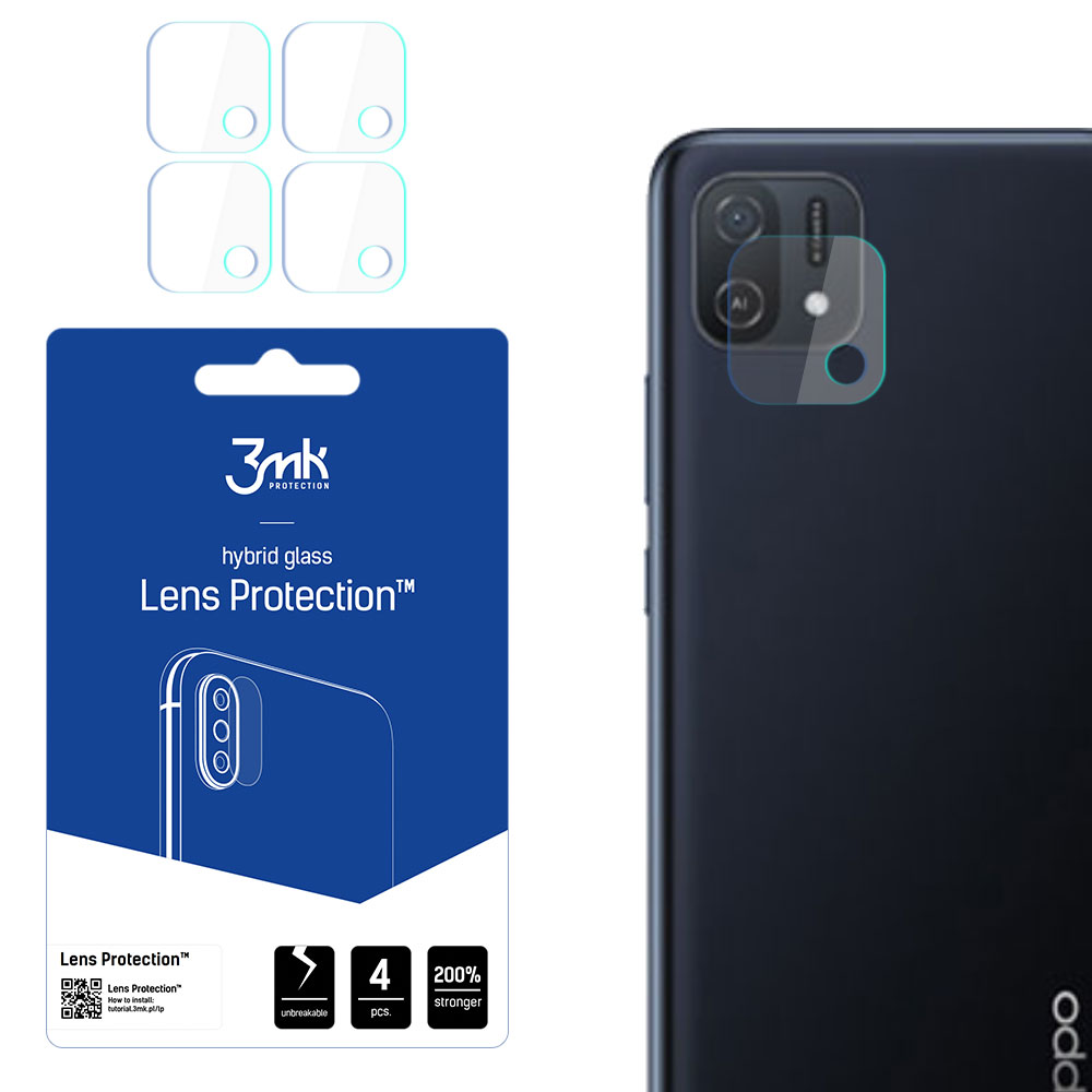 Oppo A16e - 3mk Lens Protection