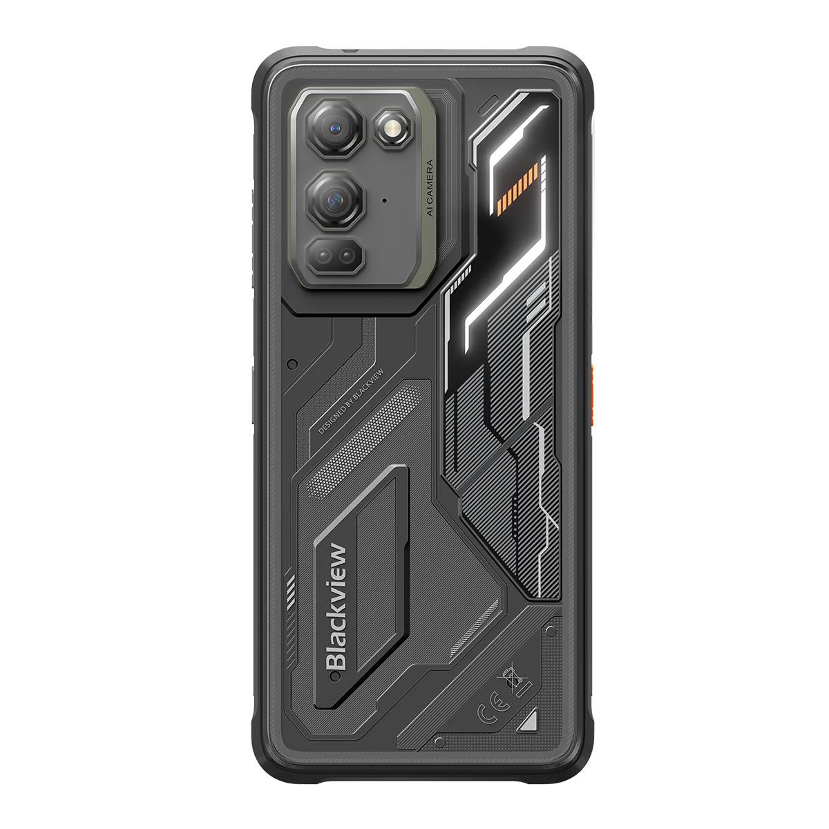 Blackview Fort 200 išmanusis telefonas, 6/256GB, juodas