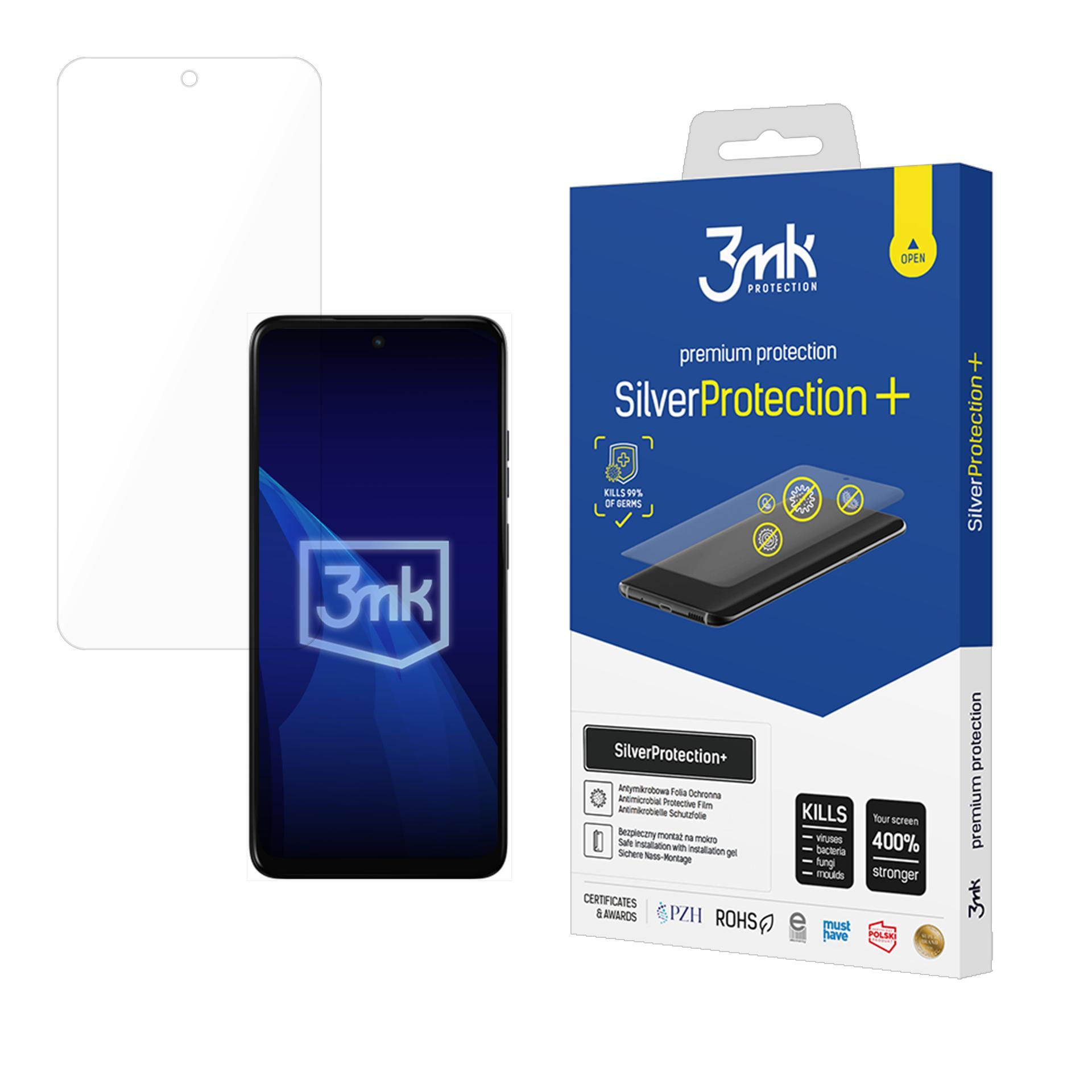 Motorola Moto E15 - 3mk SilverProtection+