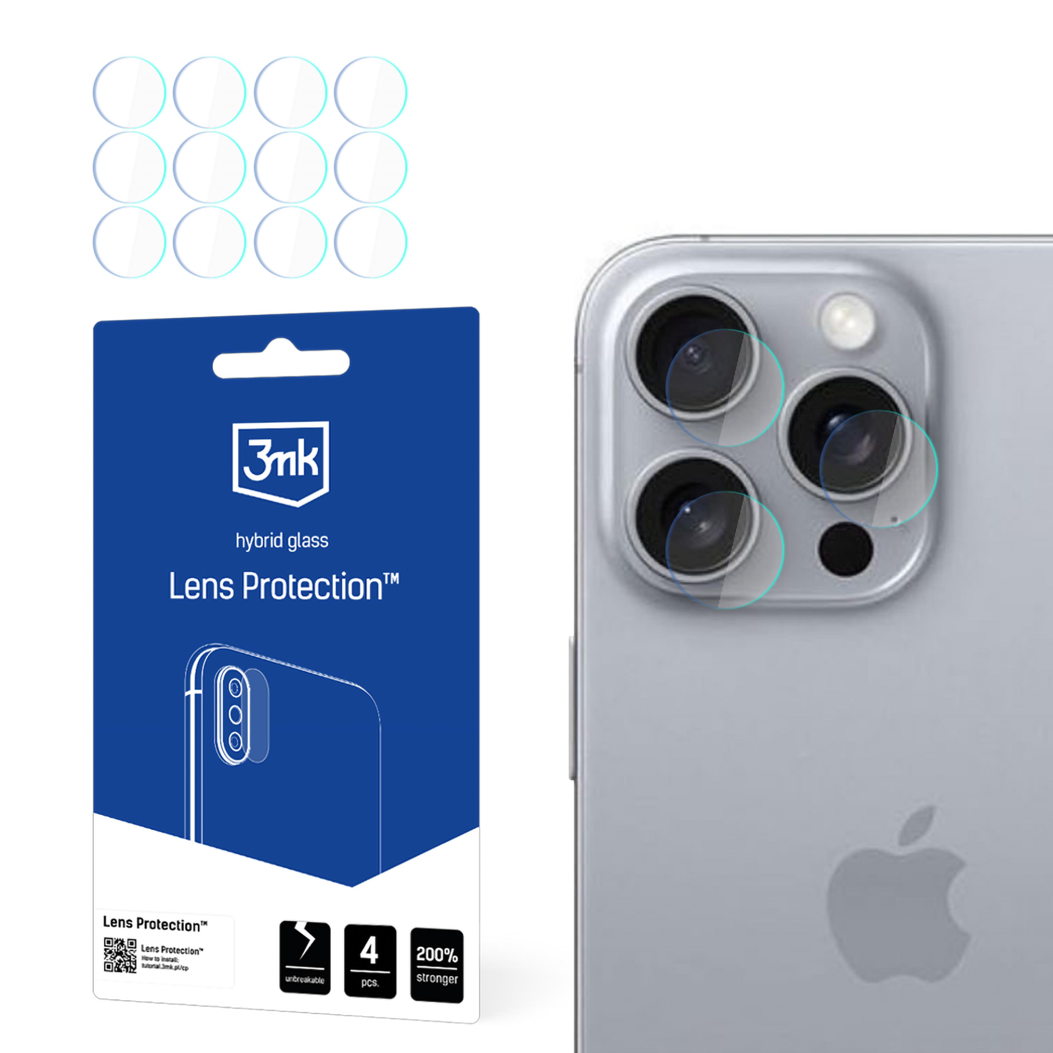 3mk Lens Protection Kameros dangtelis iPhone 16 Pro Max