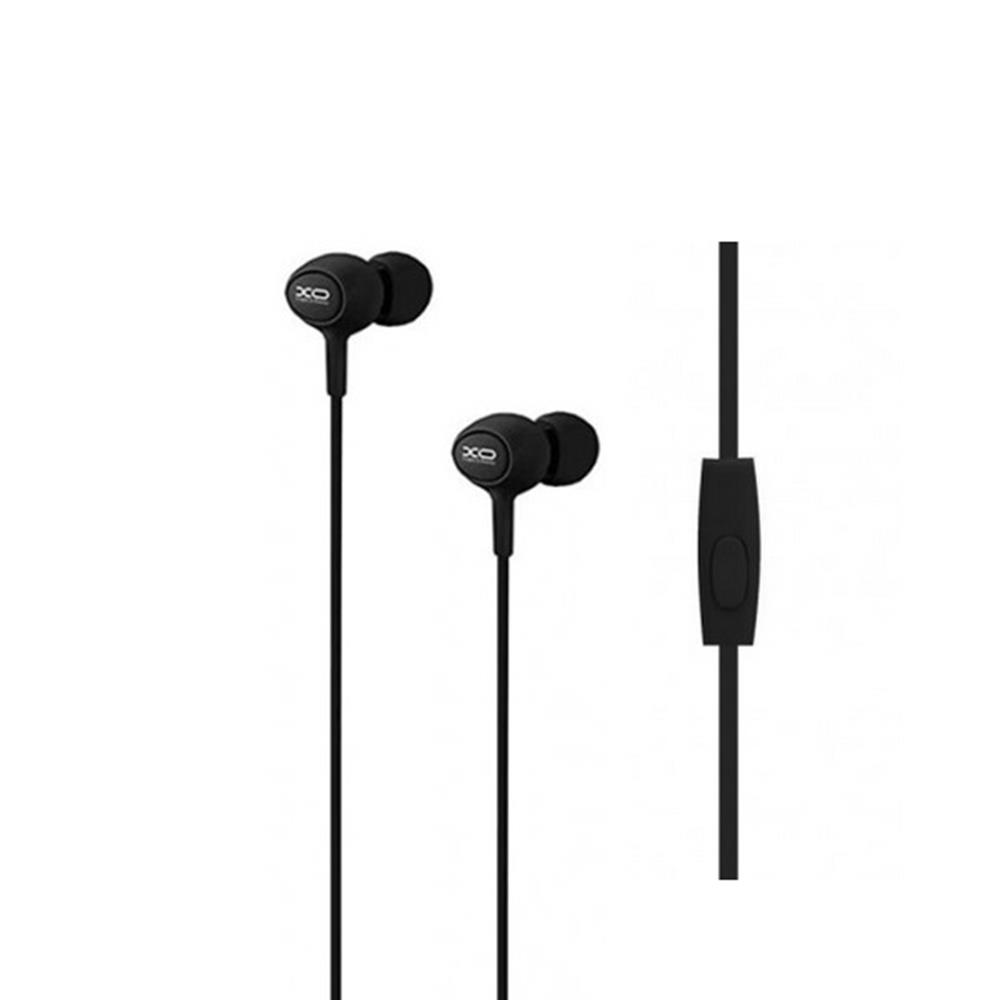XO laidinės ausinės S6 jack 3,5mm, juodos