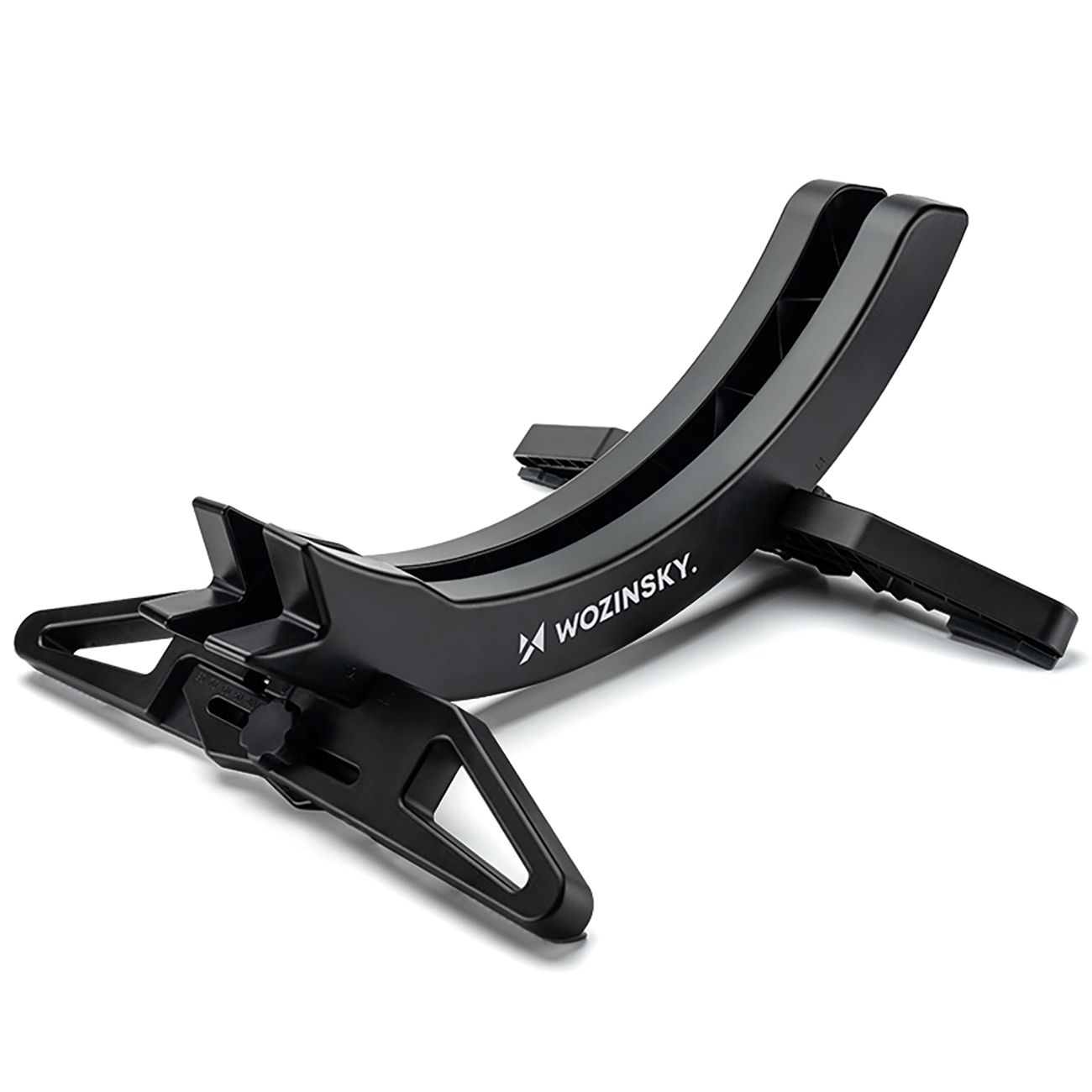 Wozinsky WSR-02 stabilus dviračio stovas ratui, juodas