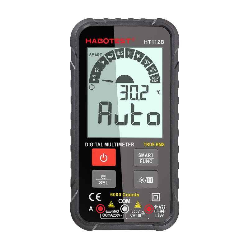 Skaitmeninis universalus True RMS multimetras Habotest HT112B