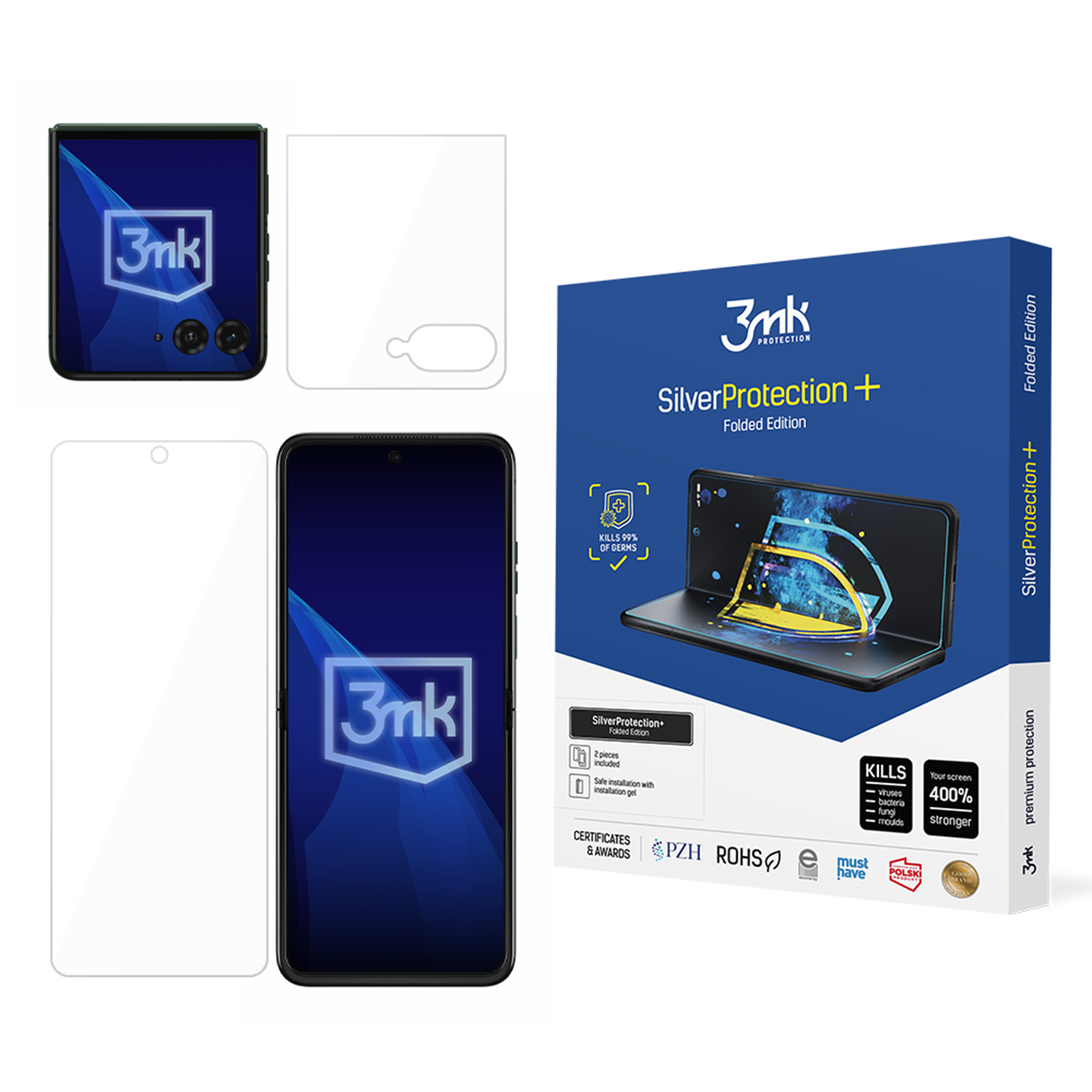 Motorola Razr 70 Plus/ Razr 70 Ultra - 3mk SilverProtection+ Folded Edition