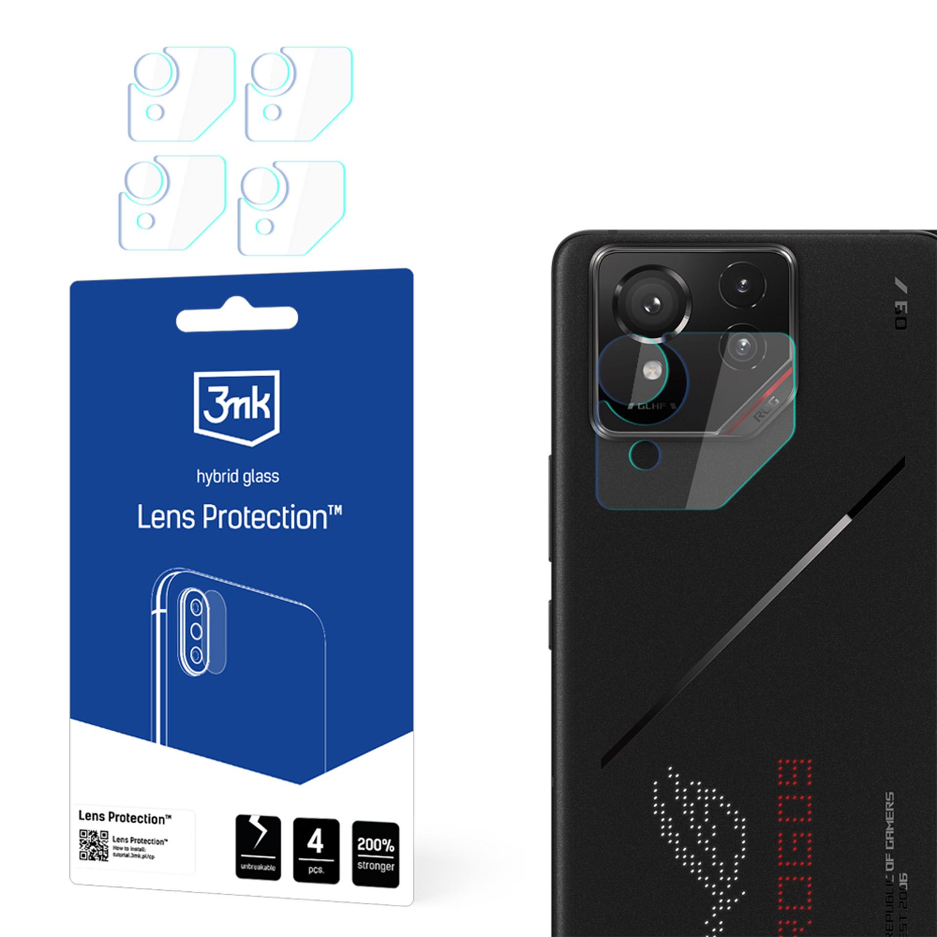 Kameros objektyvo stiklas 3mk Lens Protection skirtas ASUS ROG Phone 9 FE