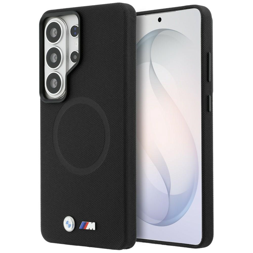 BMW M Metal Logo MagSafe dėklas Samsung Galaxy S26 Ultra, juodas