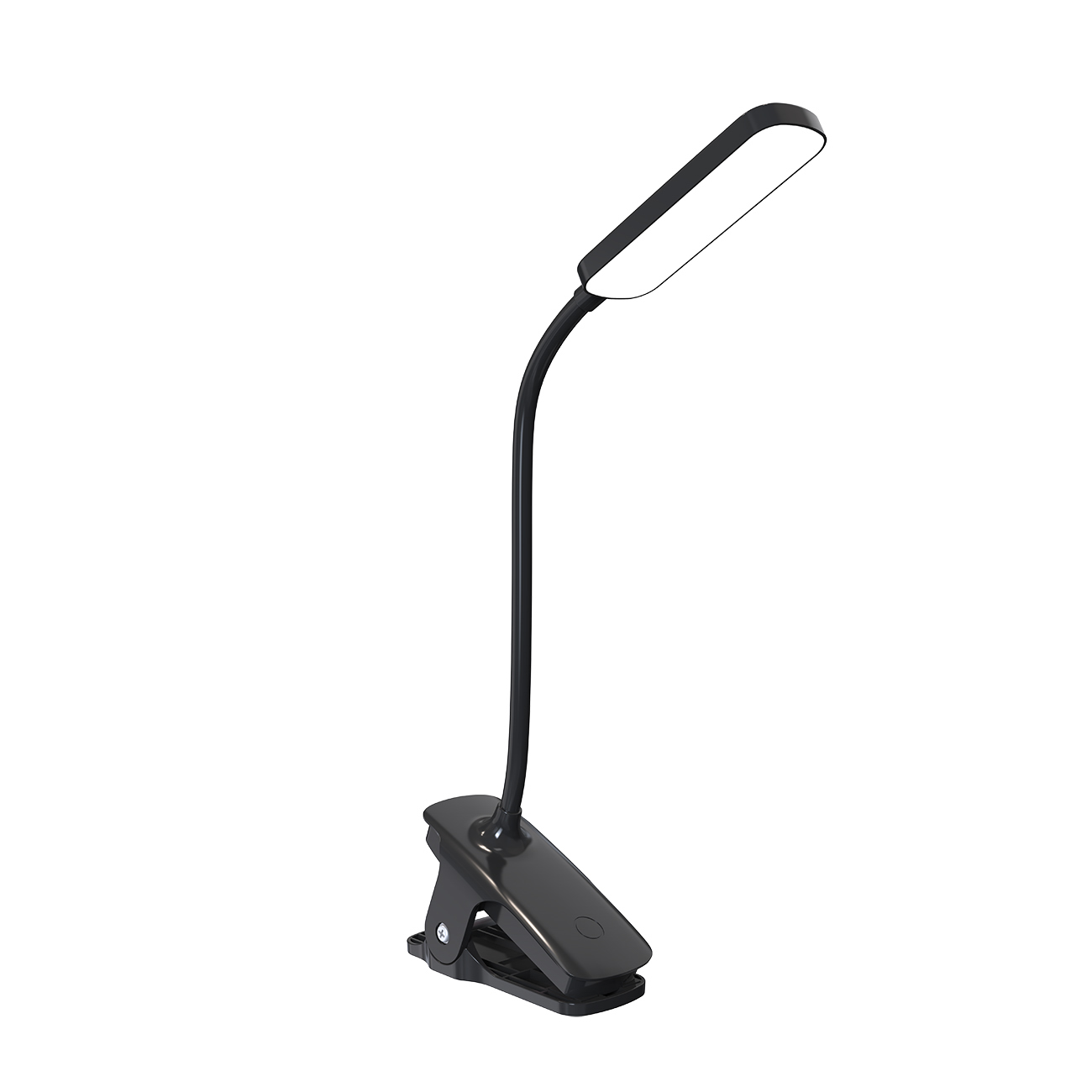Wozinsky VT-01 Mini LED skaitymo lempa su spaustuku ir 80 cm USB-C laidu, juoda