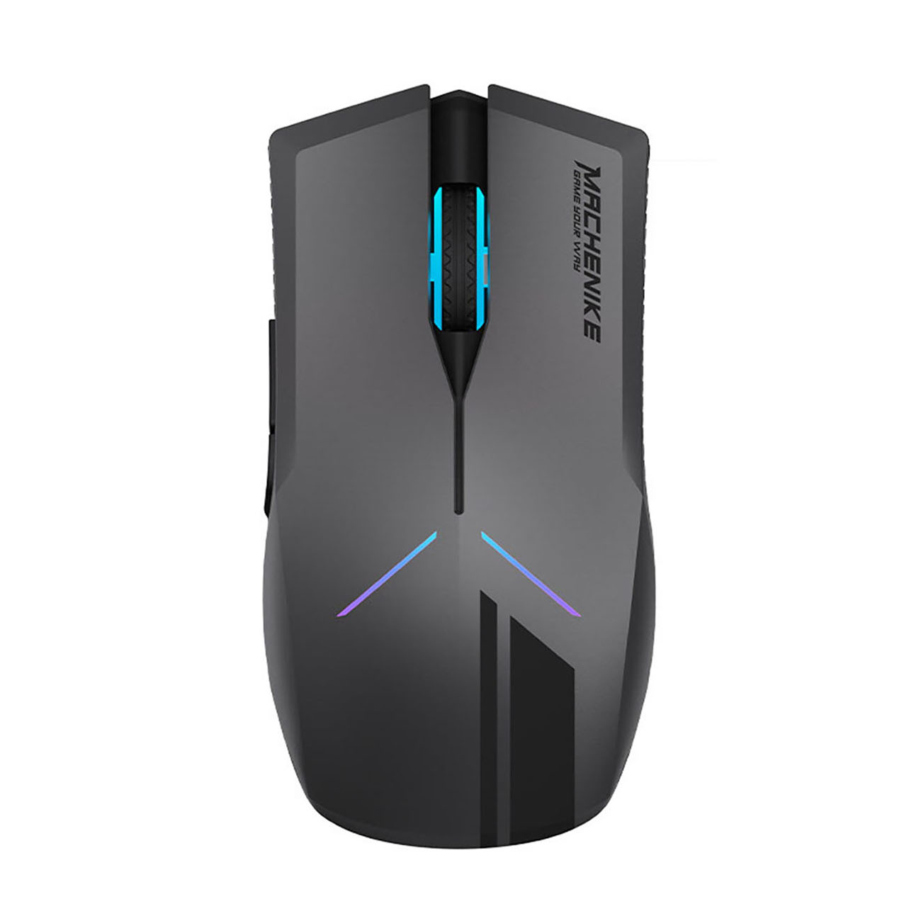 Machenike M721 Wireless Gaming Mouse 10000 DPI with RGB Backlight - Black