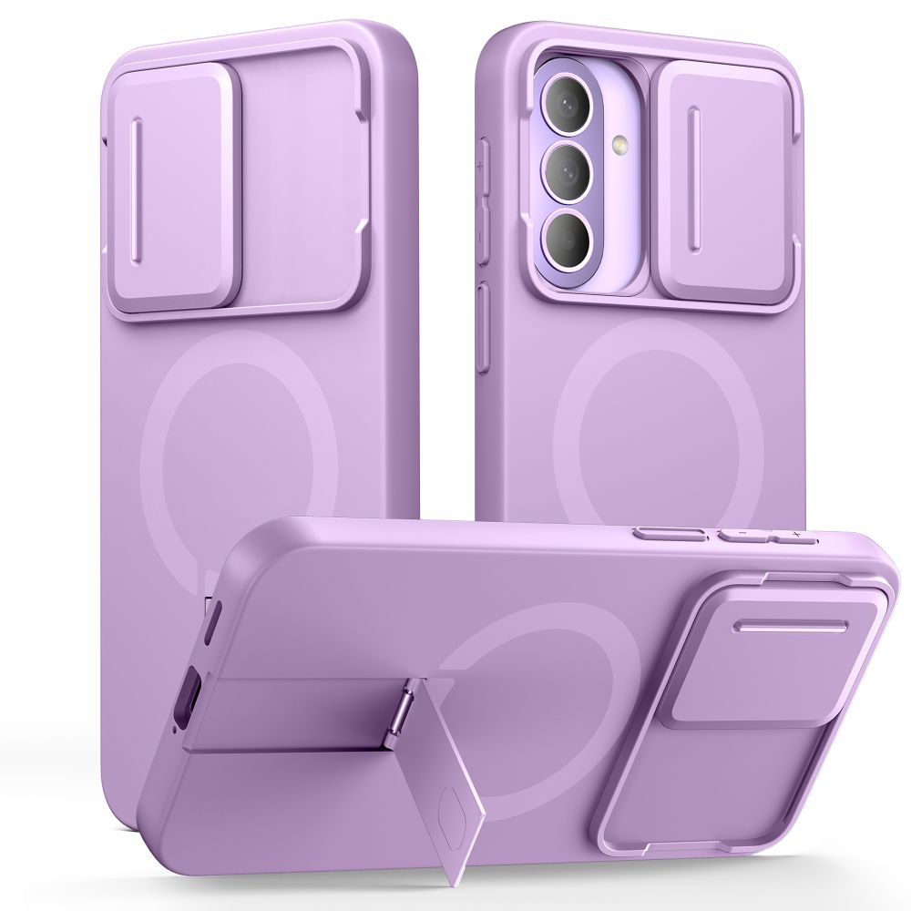 Tech-Protect Kevlar Aura MagSafe dėklas Samsung Galaxy A57, violetinis