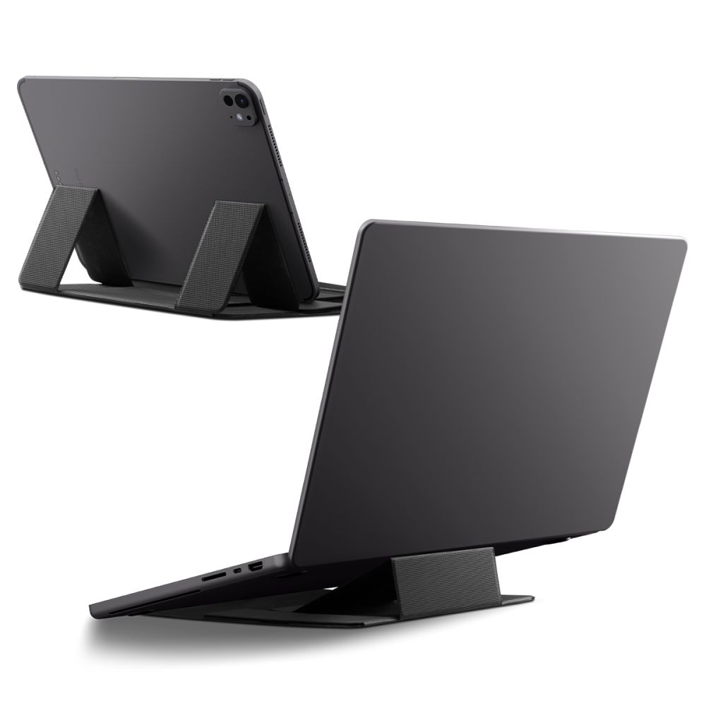 Spigen SlimFold LD201-S8 nešiojamojo kompiuterio stovas, pilkas