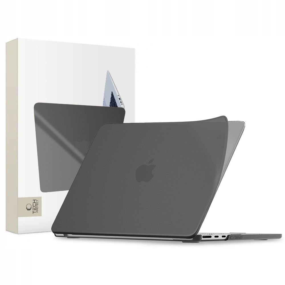 Tech-Protect Softshell Case for MacBook Air 15 2023 / 2024 / 2025 / 2026 - Matte Black