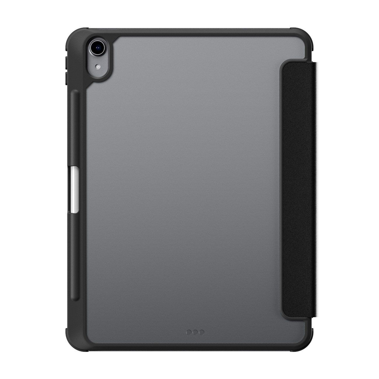 AmazingThing Titan Pro dėklas iPad A16 11" su 720° pasukamu stovu ir rašiklio laikikliu, juodas