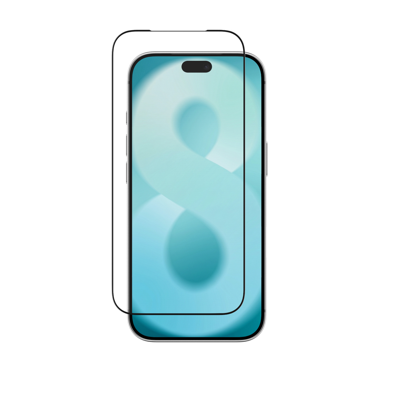 AmazingThing Radix +Care Full Glass grūdintas apsauginis stiklas su montavimo rėmeliu, skirtas iPhone 18 Pro Max