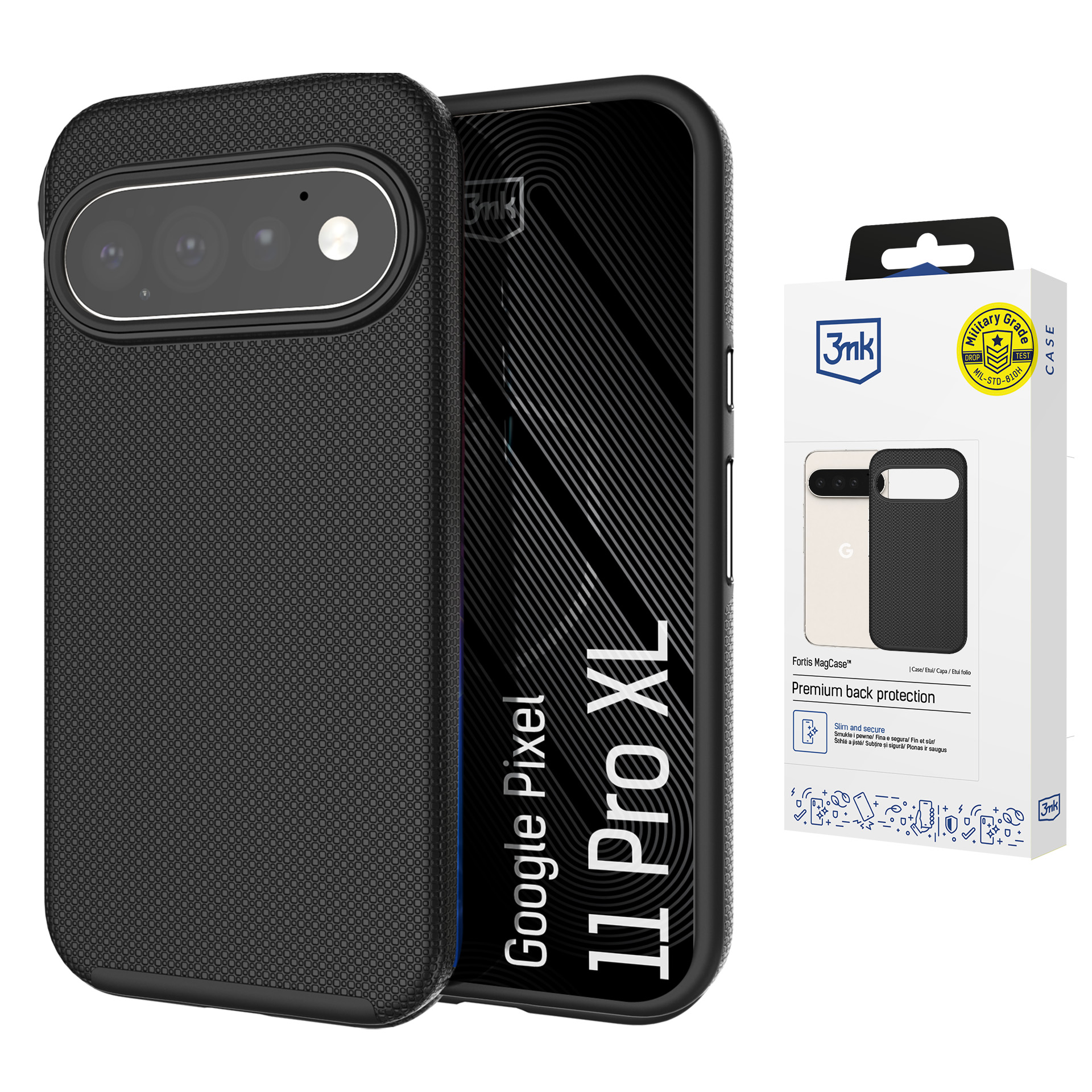 3mk Fortis MagCase — чехол для Google Pixel 11 Pro XL