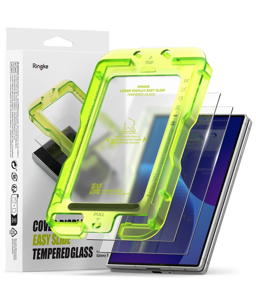 Ringke Cover Display Pro 2-Pack Tempered Glass for Samsung Galaxy Z Fold 8