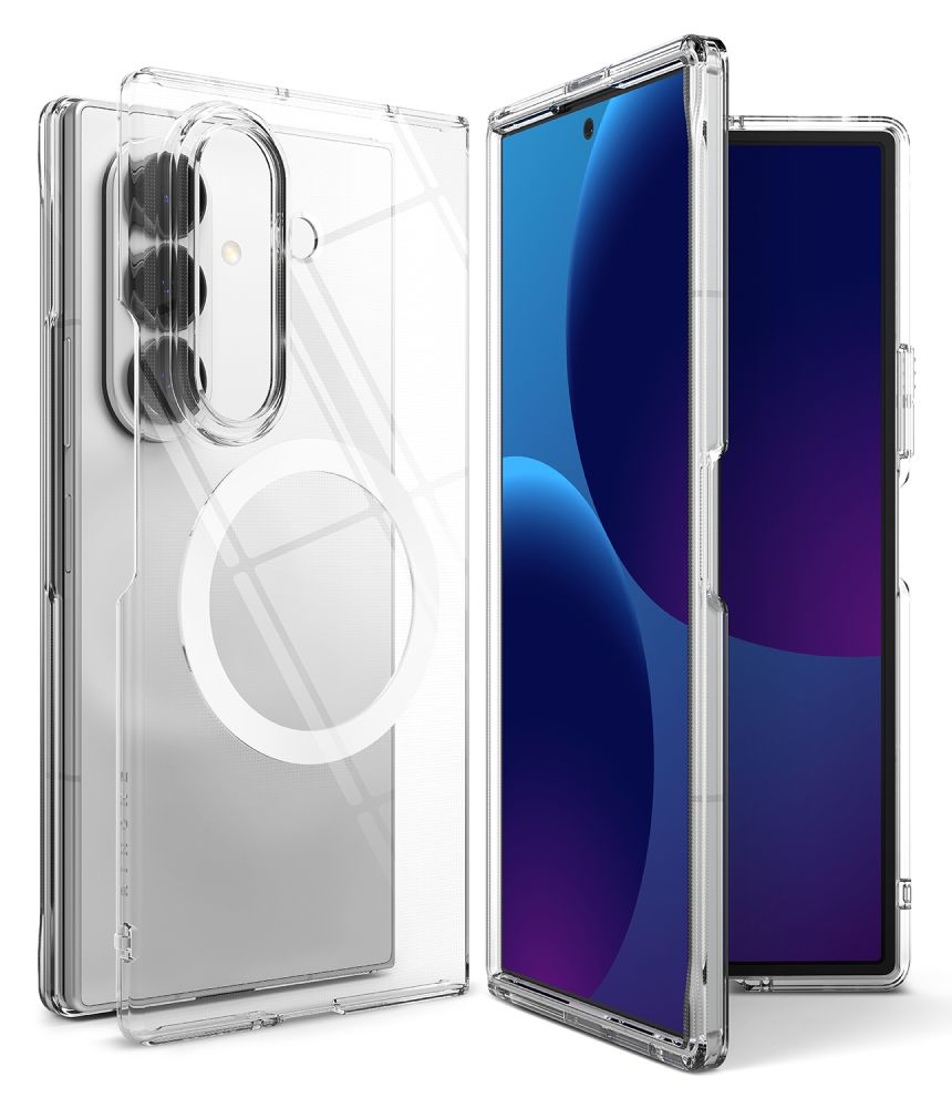 Ringke Slim Magnetic MagSafe Case for Samsung Galaxy Z Fold 8 - Transparent