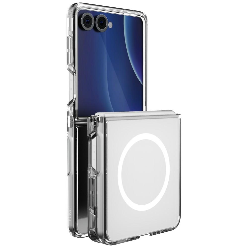 Uniq LifePro Xtreme чехол с поддержкой зарядки MagClick для Samsung Galaxy Z Flip 8 — цвет: прозрачный