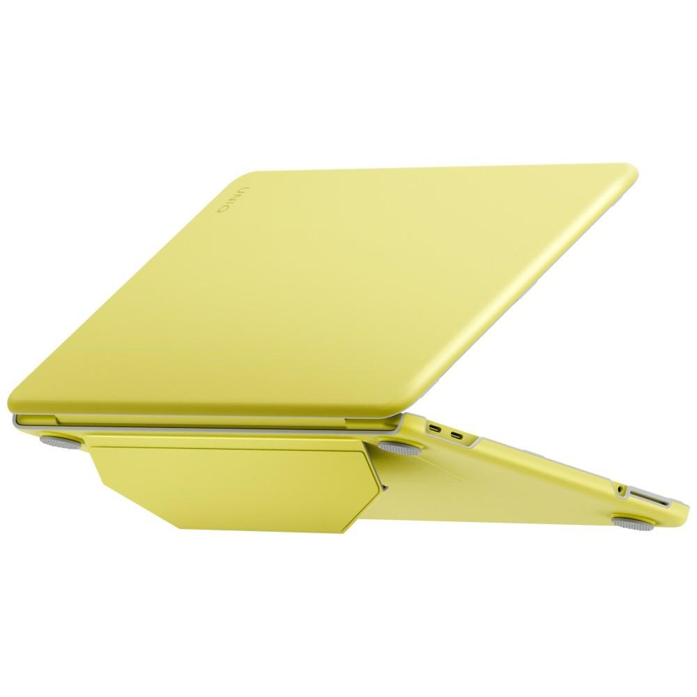 Uniq Lyden Versa dėklas, skirtas MacBook Neo – spalva: geltona