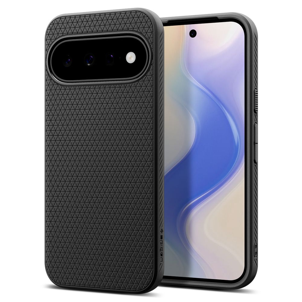 Spigen Liquid Air dėklas, skirtas Google Pixel 11 – spalva: matinė juoda