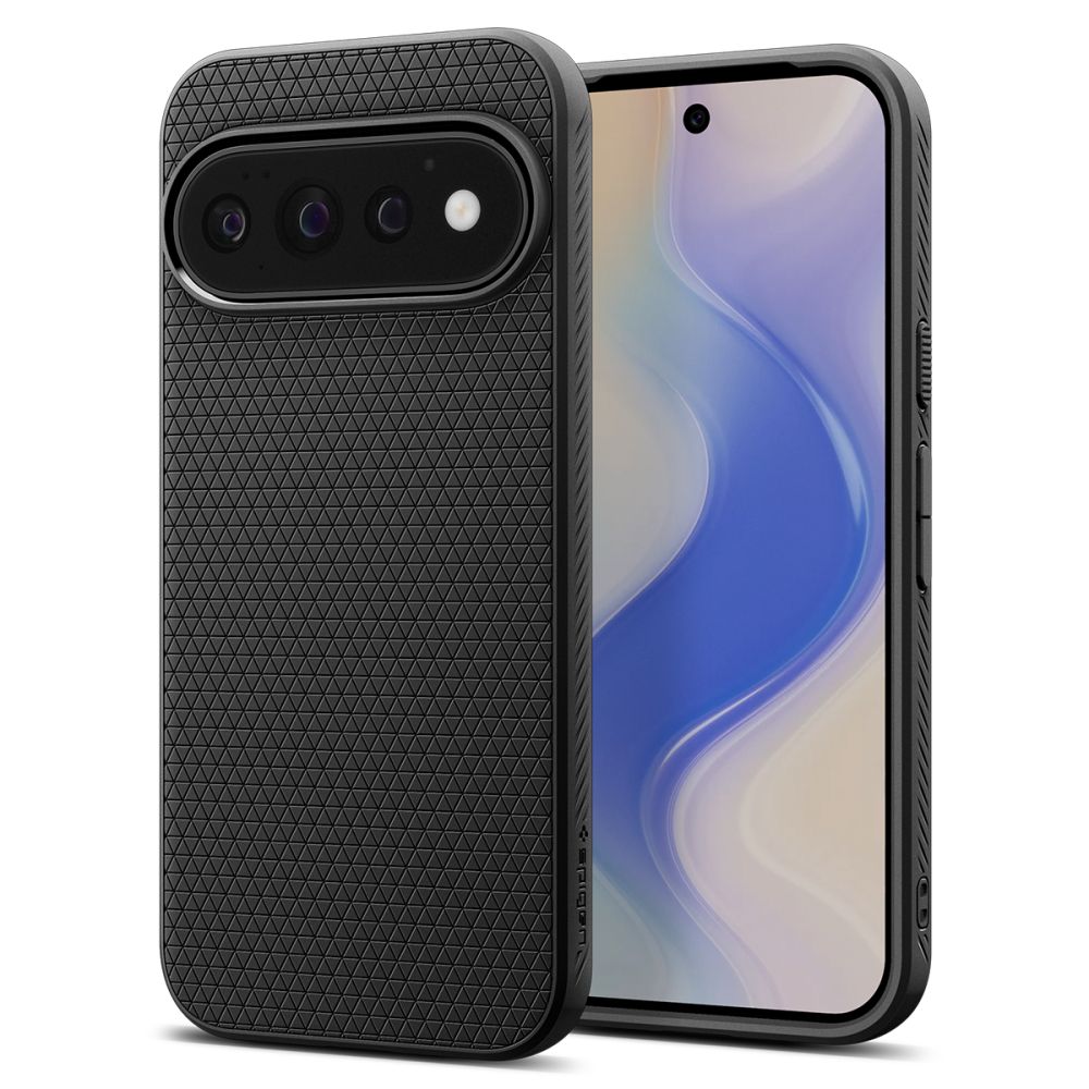 Spigen Liquid Air dėklas, skirtas Google Pixel 11 Pro, matinis juodas